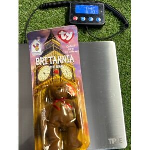 Ty McDonalds Teenie Beanie Babies Britannia The Bear‎ 1999 Brown